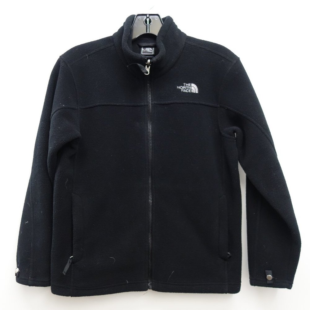 TNF Boys Fleece Classic Black Jacket